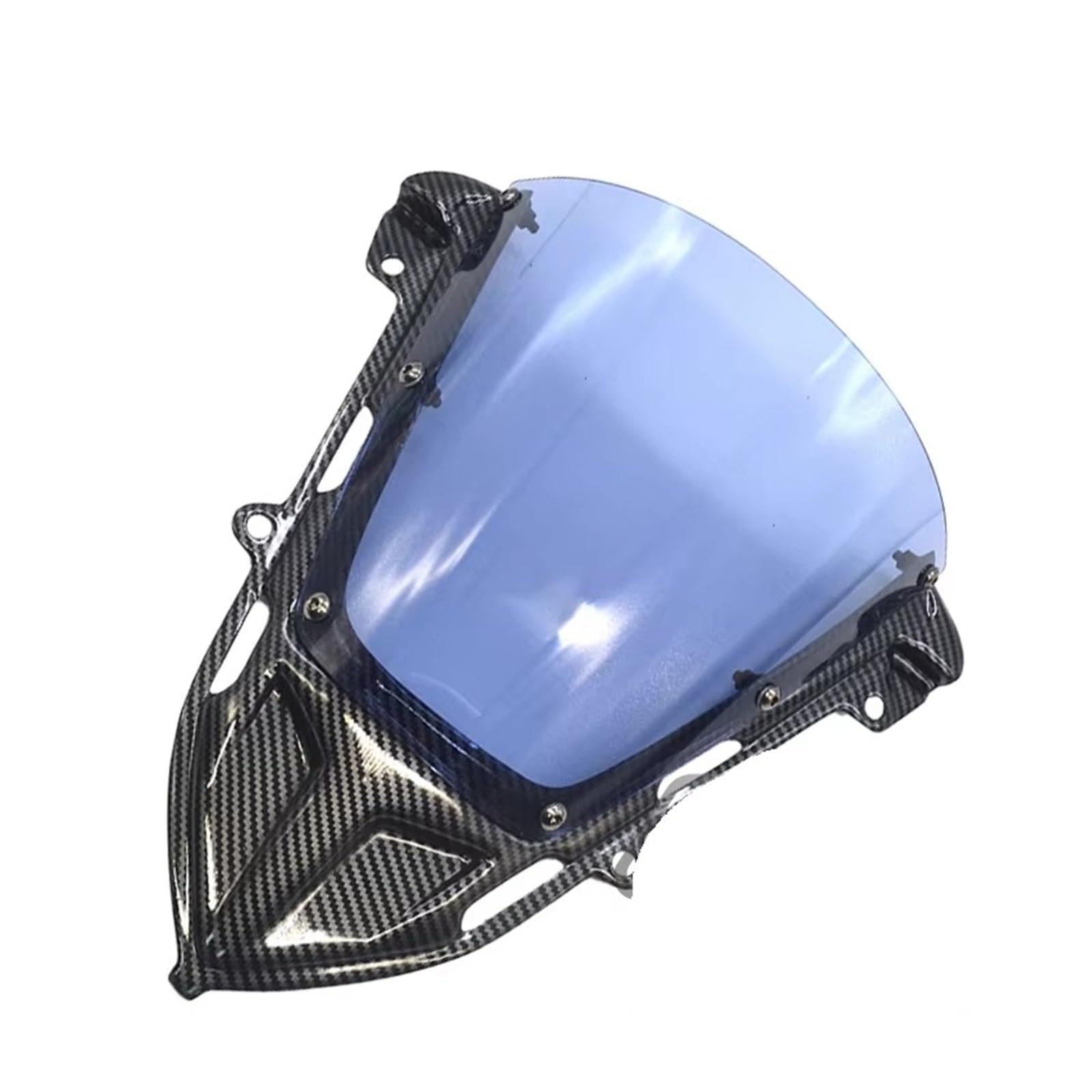 Pantalla Moto para CBR500R para CBR500 R 2019 2020 2021 2022 2023 2024 Motocicleta Deportes Carreras Parabrisas Visera Viser Deflector(Smoke)