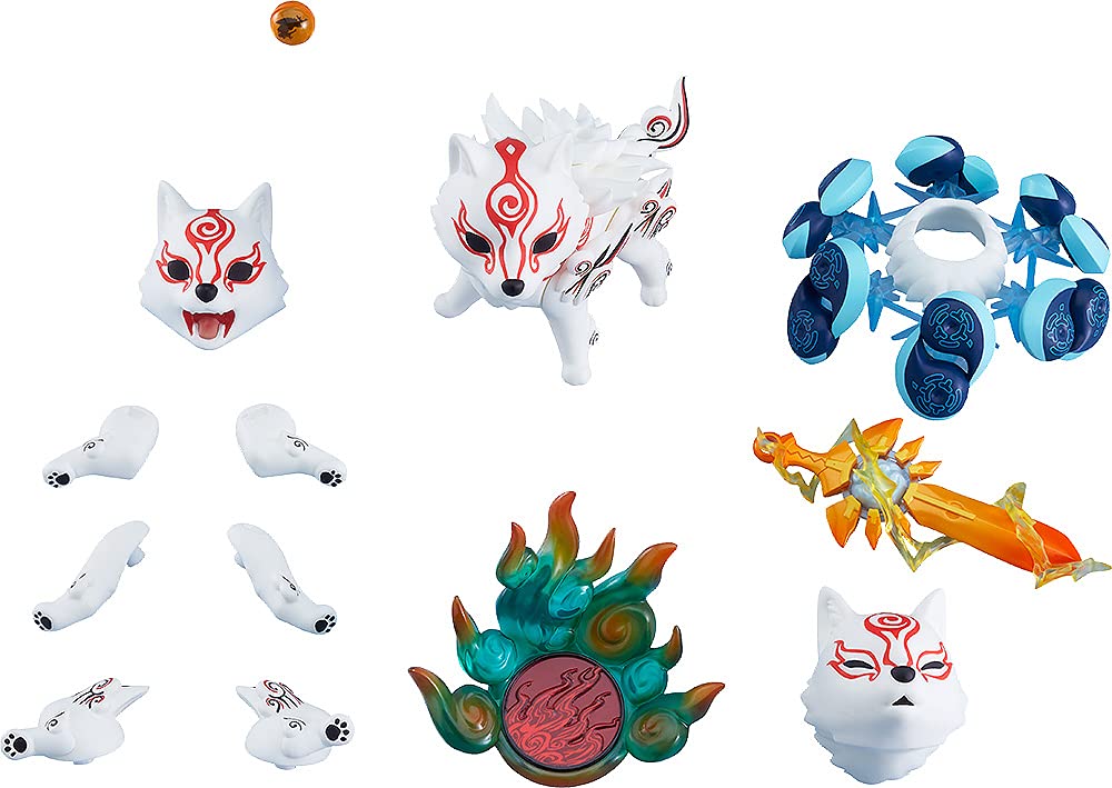 Amazon.co.jp | ねんどろいど 大神 白野威 DX Ver. ノンスケール