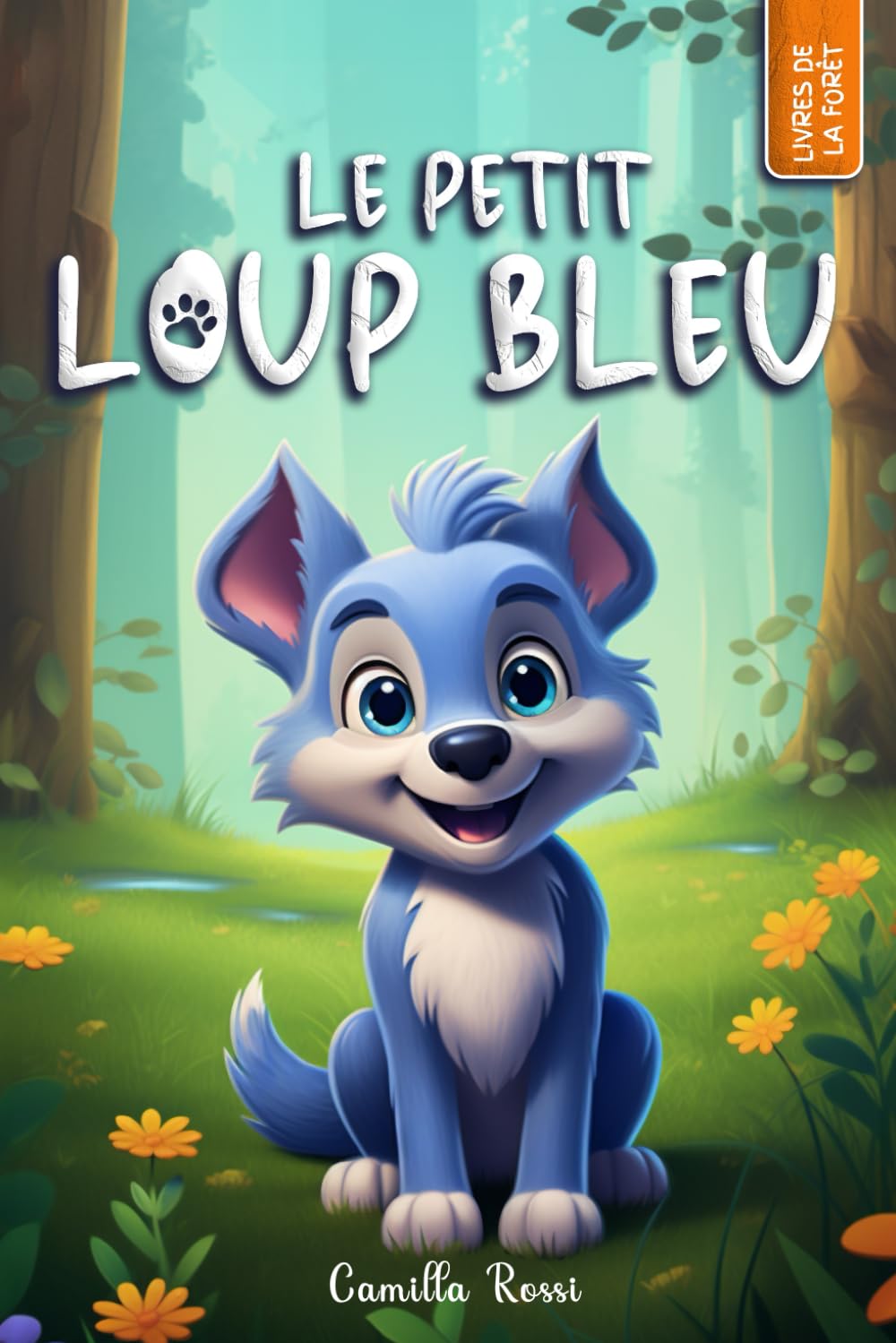 Le petit loup bleu: Un Livre Illustré pour enfants (Les Aventures du Petit Loup Bleu)