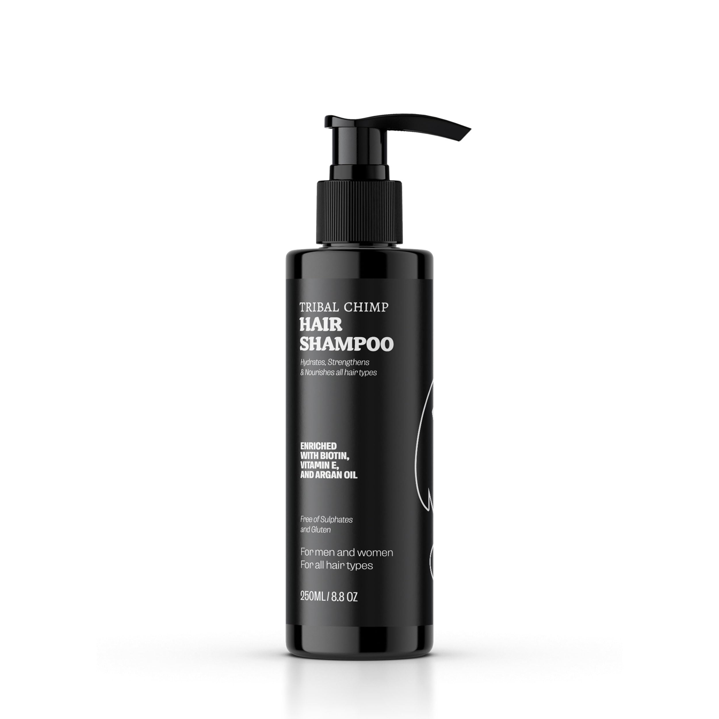 Amazon.com : Tribal Chimp 8.8oz Moisturizing Shampoo for Men and