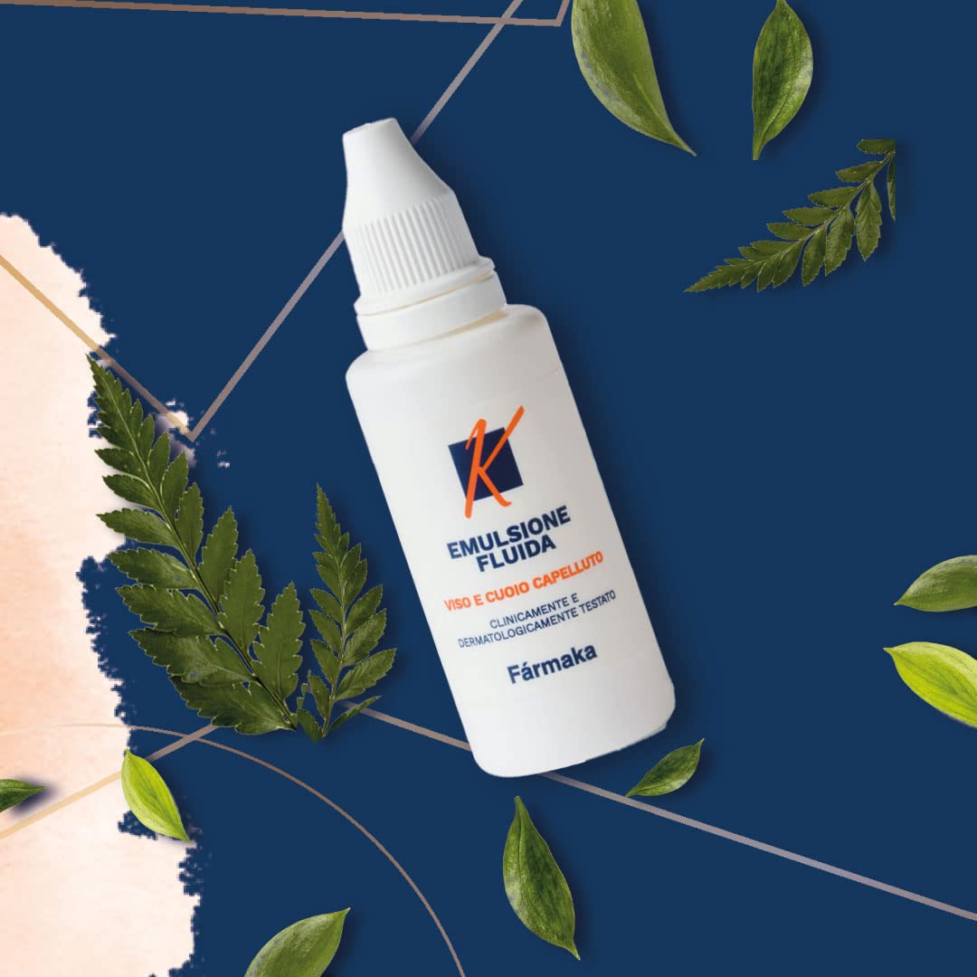 Kouriles Emulsione Fluida Idratante e Protettiva per Viso e Cuoio Capelluto 30 ml