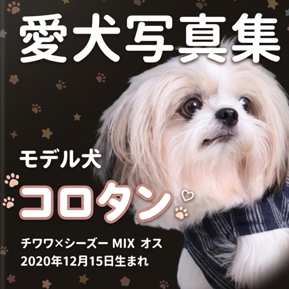 愛犬写真集　コロタン（チワワ×シーズー MIX）: 毎日が癒やしの連続。奇跡のミックス犬、はじめての写真集。 (プレミアム・愛犬フォトブック・シリーズ)