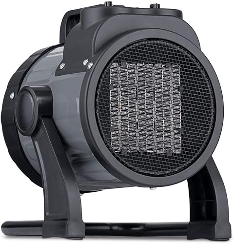 NewAir NGH160GA00, calentador eléctrico portátil de garaje de 120 V, calienta hasta 160 pies cuadrados, Garge, negro y gris