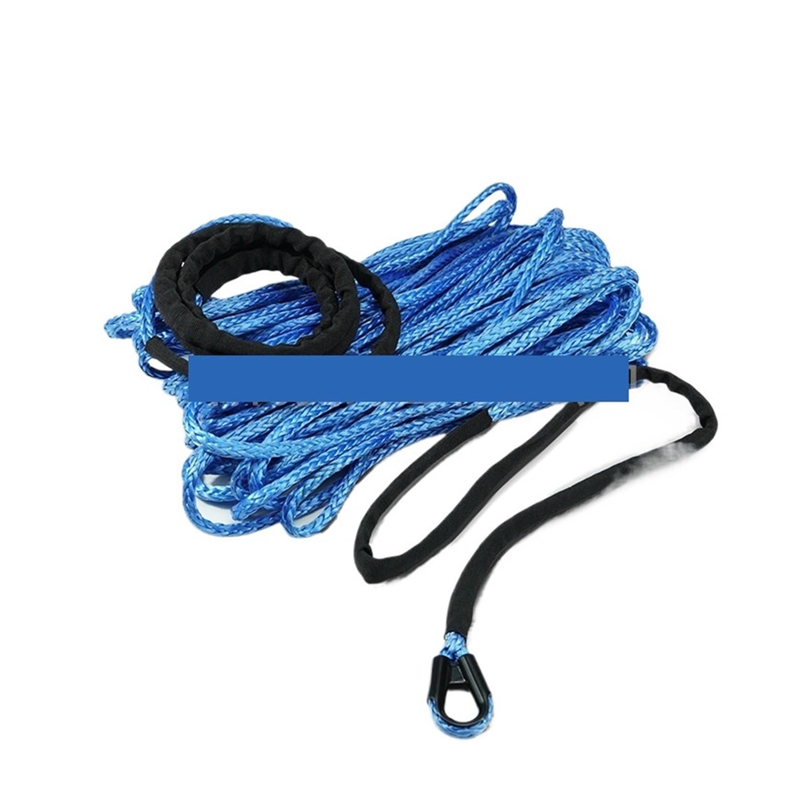 Do samochodów ciężarowych, przyczep, SUV-ów 5 Sztuk Liny Wciągarki, Kabel Z Włókna Syntetycznego 10 Mm X 20 M Szarym Hakiem ATV/UTV Do SUV ATV UTV(Oranje)