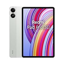 Redmi Pad Pro 5G (Tablet) Con Anello, 2.4GHz Display 12.1″, Batteria da 10.000 mAh, Ricarica rapida 33W, 6GB RAM-128GB ROM, Verde