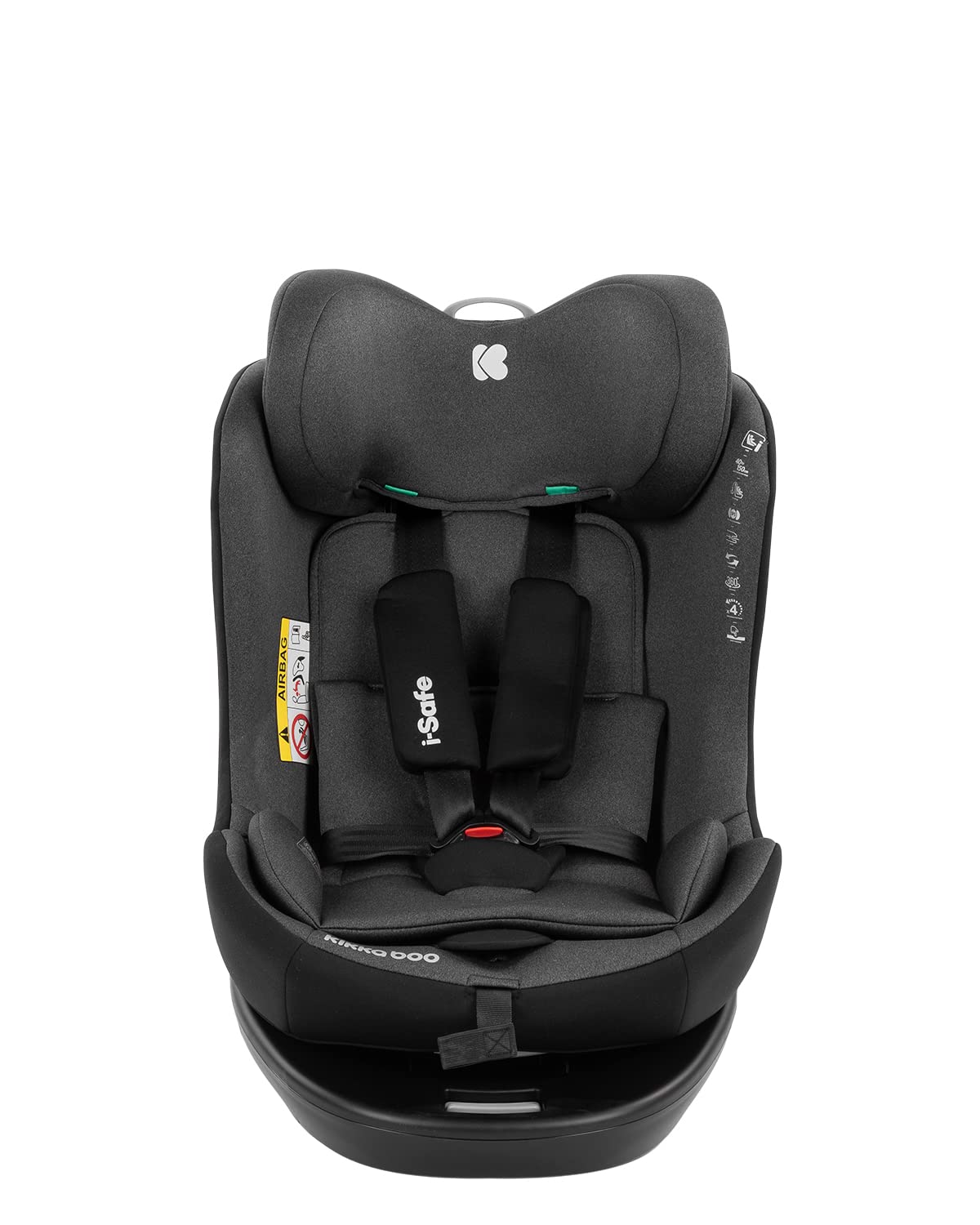 i-Safe i-SIZЕ Autositz, 40-150 cm, Dunkelgrau