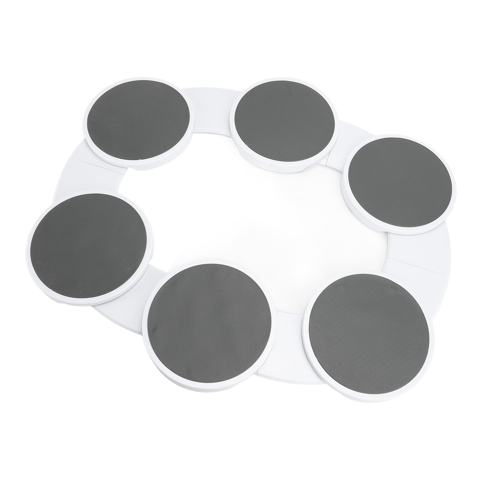 Generic Vassoi per Alimenti Rotanti Pratico Organizzatore per Giradischi per Pasti per Tavoli da Pranzo, Riunioni, Feste, Set di Vassoi per Alimenti Portatili per Eventi Familiari, ABS Facile da