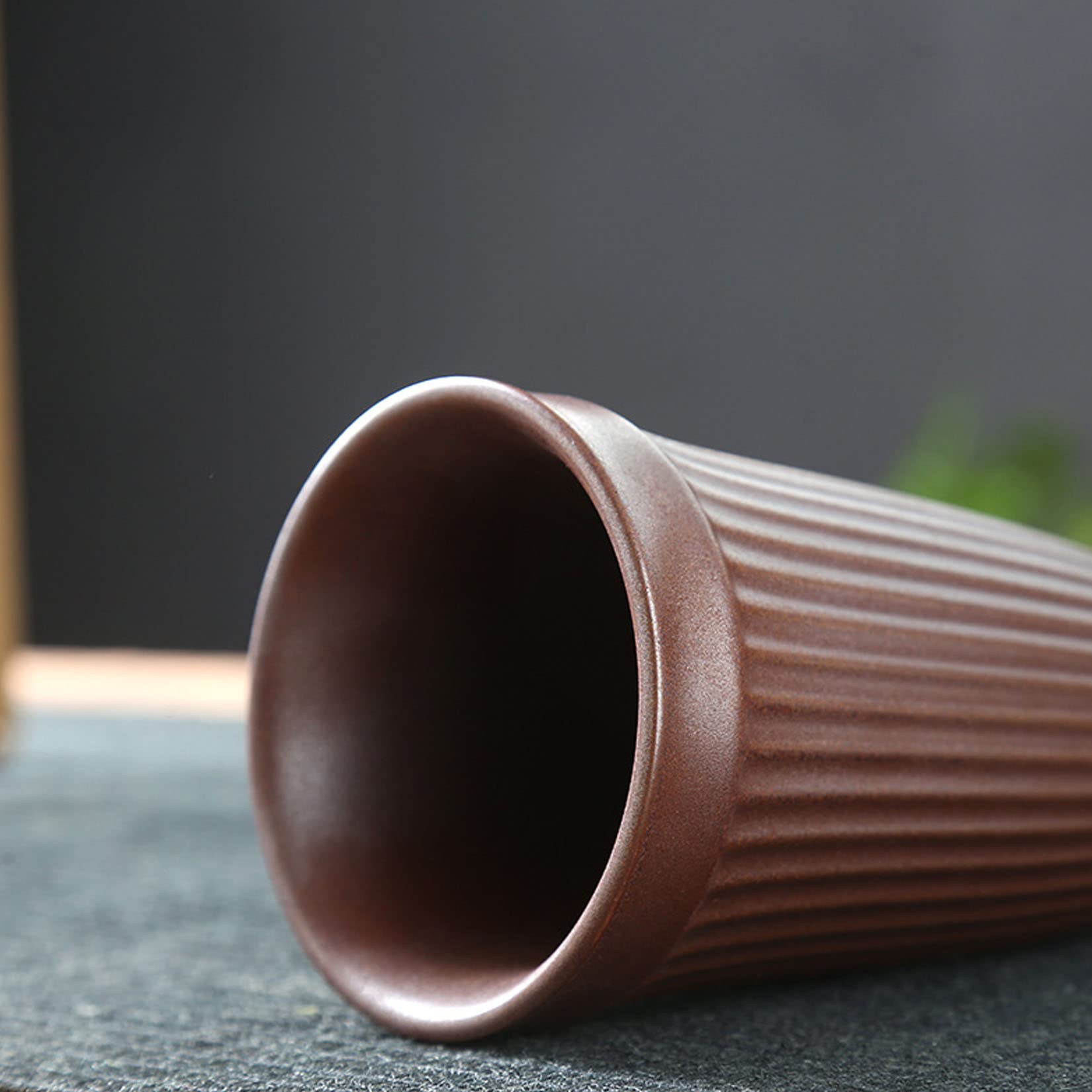 Tazza da caffè in Ceramica, Manico Comodo, Fondo Antiscivolo, può Contenere caffè, Latte, Bevande,B