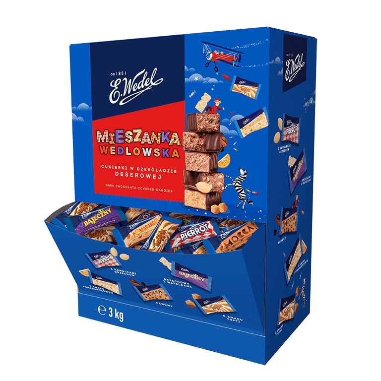 WEDEL Mieszanka Wedlowska Cukierki w czekoladzie 3 kg 3000 g