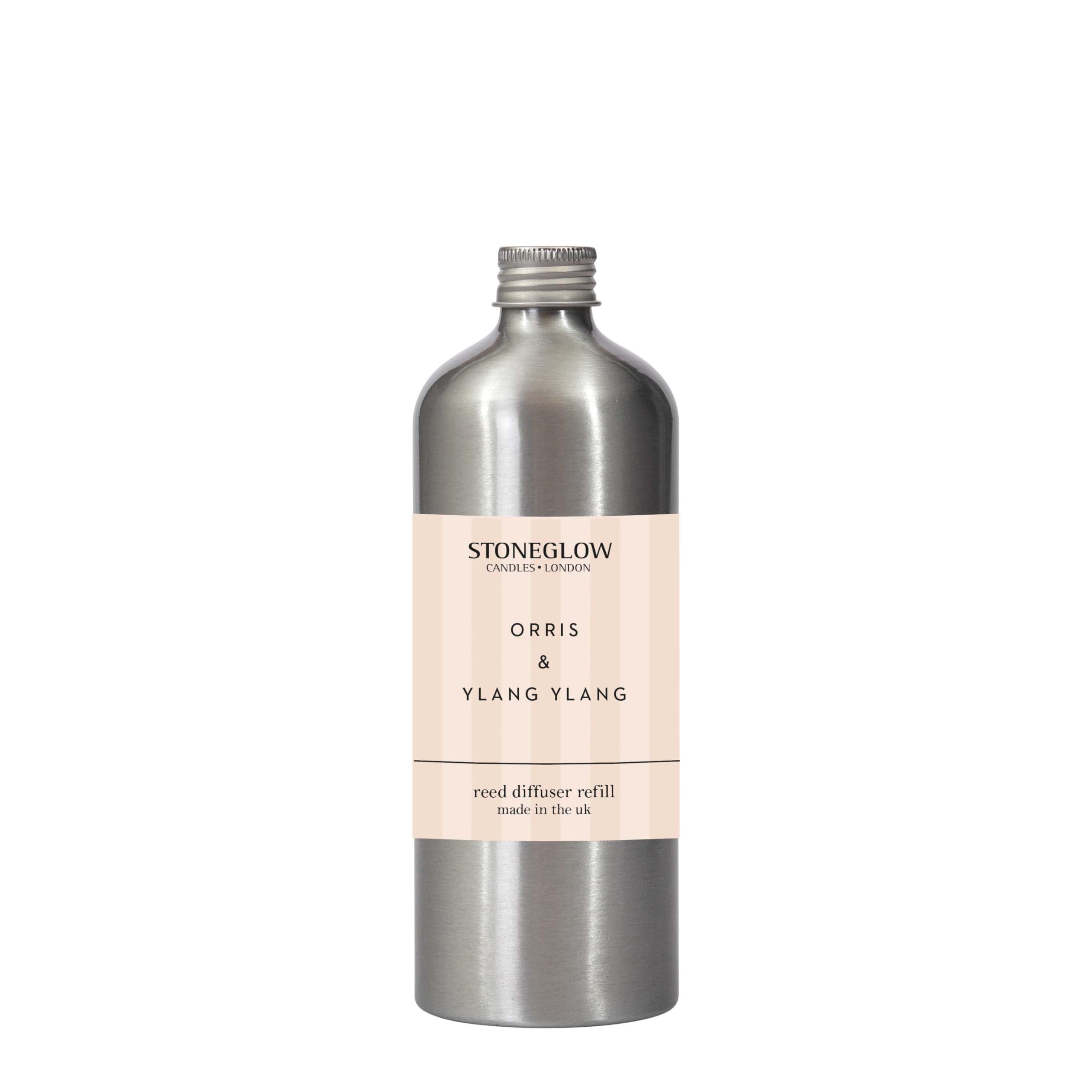Stoneglow Modern Classics Collection - Orris & Ylang Ylang 500ml Scented Reed Diffuser Refill