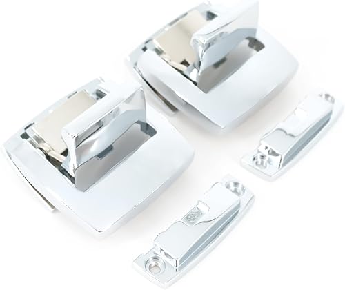 Miniatura 6 de Americruise - Paquete de pestillos para maletero de motocicleta, compatible con Harley Davidson 1980-2013 Touring Road King FLHT FLHX FLTR CVO Road