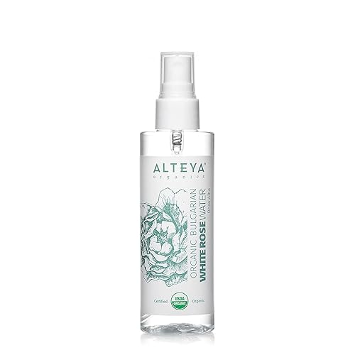Alteya Organics - Agua de rosa blanca búlgara Rosa Alba - Spray orgánico de 34 onzas grado terapéutico de Alteya s Rose Fields y destilería disponible en Yaxa Colombia