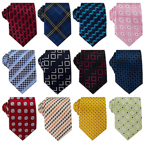 Image of Men's Necktie Classic Tie Woven Jacquard Neck Ties
