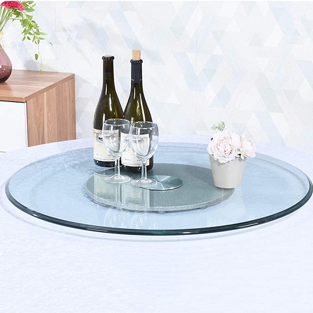 Verre trempé anti-déflagrant pour plateau tournant CHEWYNP table de salle