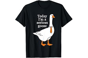 Today I'm A Serious Goose T-Shirt - Wear The Real You