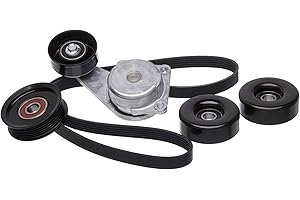 Gates 90K-38274 Complete Serpentine Belt Drive Component Kit - Improve Engine Performance with Gates