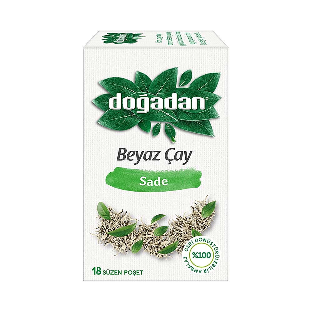 Doğadan Beyaz Çay Sade (18'Li)