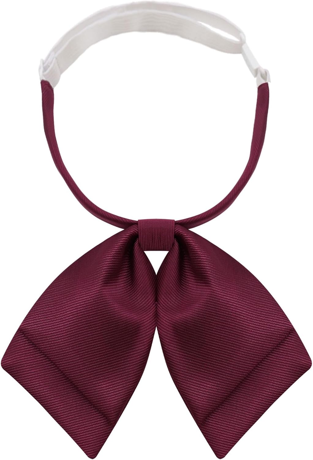 Bow Tie for Women Girl, Womens Bow Tie Adjustable Pre-Tied Bowtie Solid Color Bowties for School Party Graduation