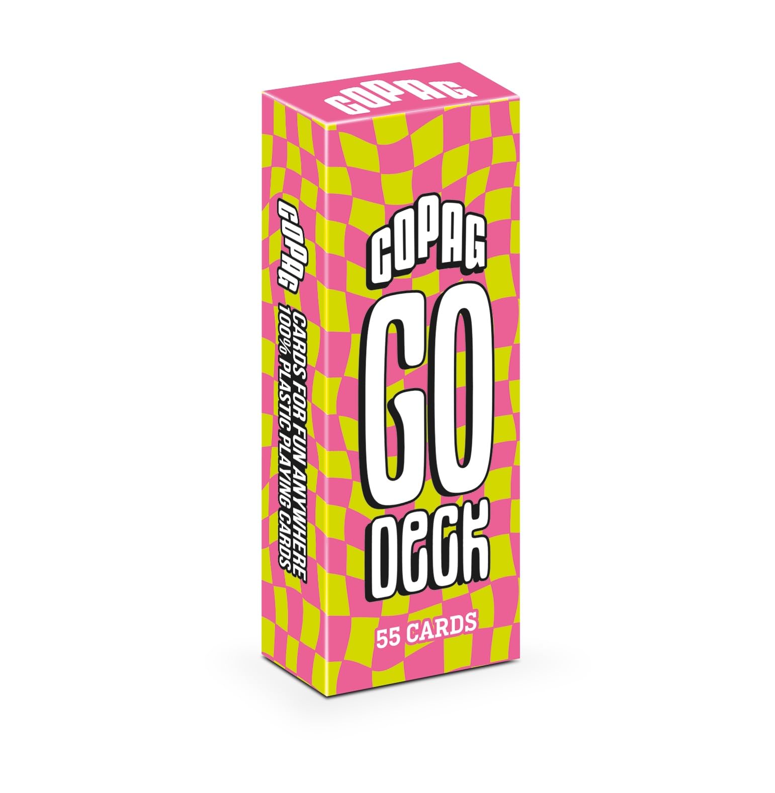 Copag Go Deck 100% Plastic Travel Playing Cards Regular Index (Chess)