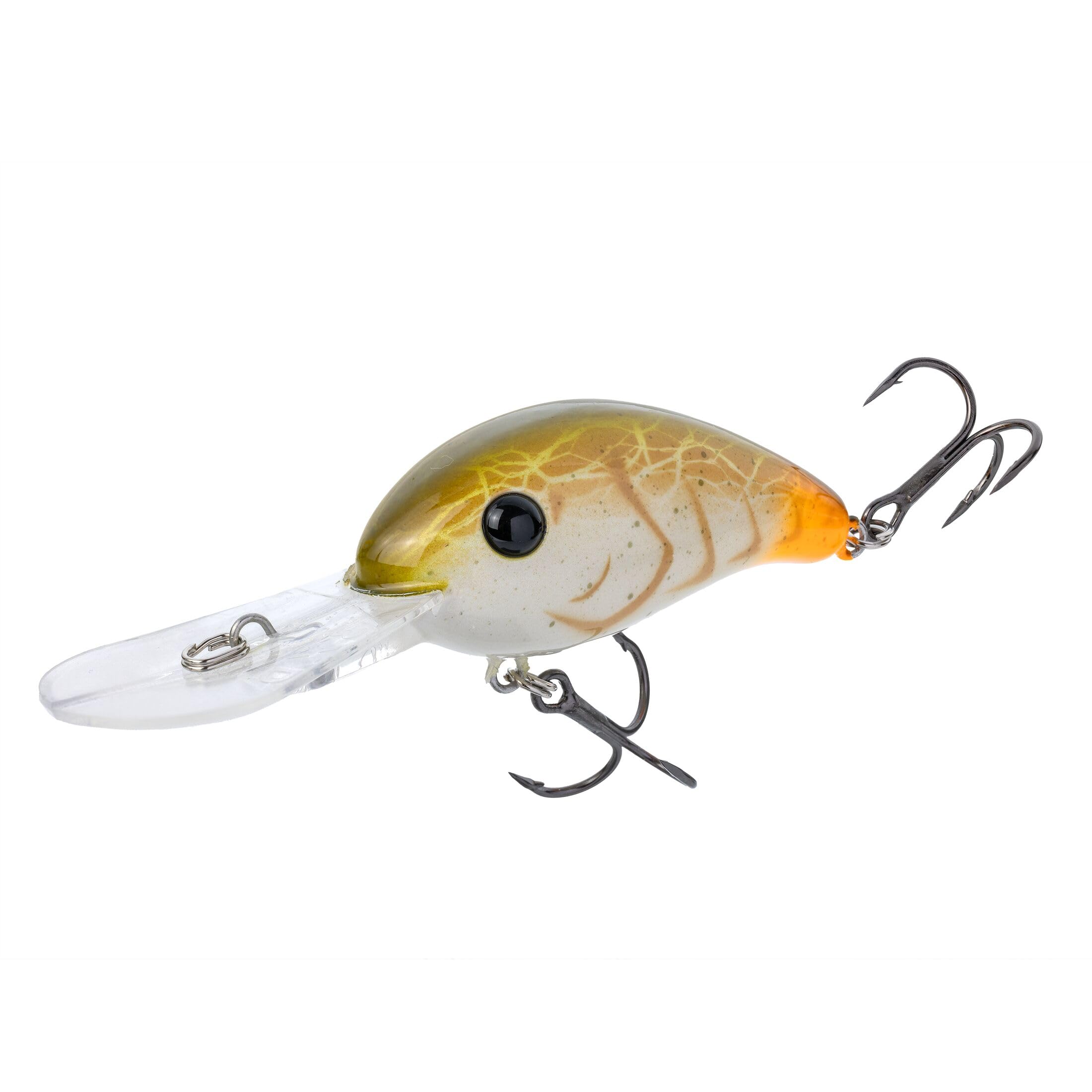 Strike King (HC3XD-351) Pro Model 3XD Fishing Lure, Deep Diving Crankbait, Unique Curved Bill, Free-Floating Rattle Chambers, 7/16-Ounce, Dives to 10-