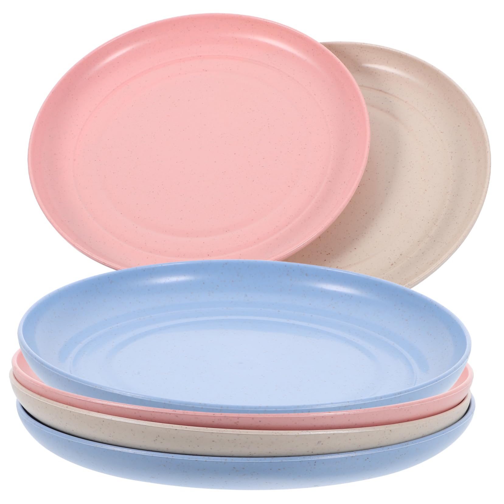 POPETPOP 6Pcs Cat Plates for Wet Food Sturdy Bowls for Animals Ergonomic Design with Nonslip Base for Kittens and Legged Cats Reduces Whisker Fatigue