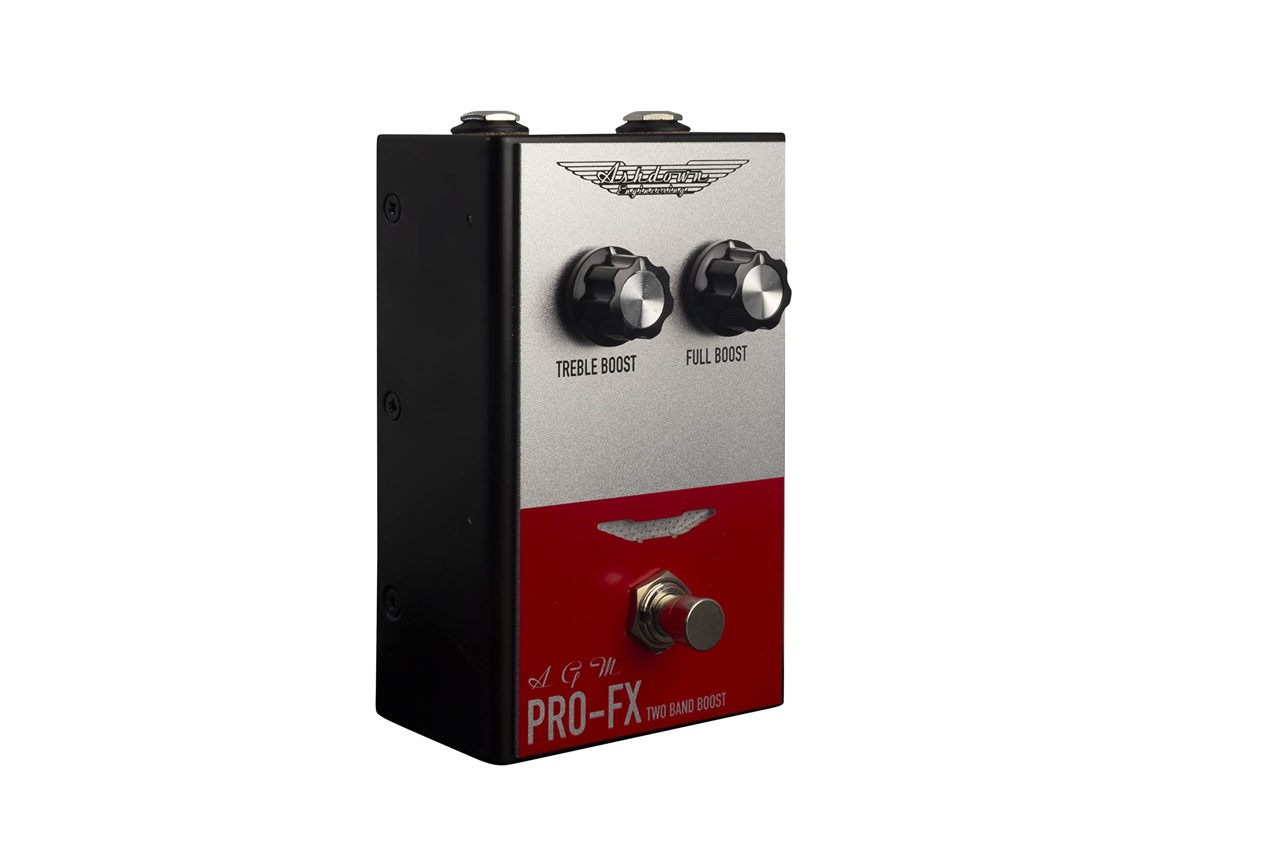 ASHDOWN - TWO BAND BOOST, Pedale Boost per Chitarra con un Treble Boost e un Full Boost
