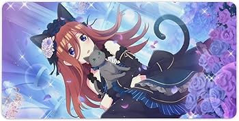 Amazon.co.jp: 五等分の花嫁 中野三玖 ゲーミングマウスパッド