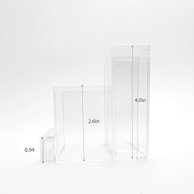 Organizador de Brocas para Uñas Acrílico 10 Agujeros Transparente miniatura 4