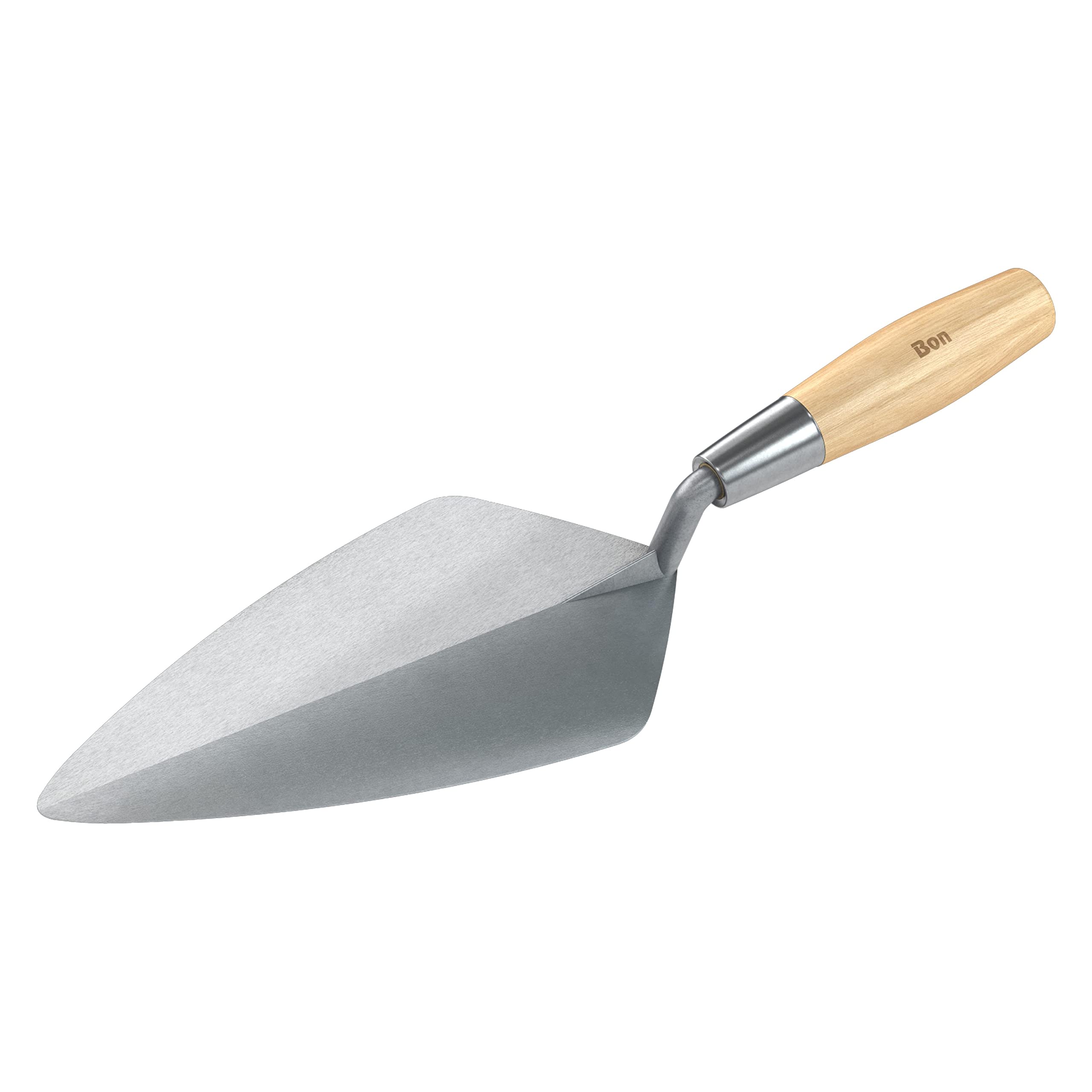 Bon 72-542 Brick Trowel Forged 10-1/2-inch Nl Wood Handle