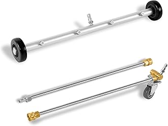 Kärcher 21" Undercarriage Cleaner Kit, Pressure Washer Accessory to Clean Cars, Trucks, SUVs, Includes Swivel Caster