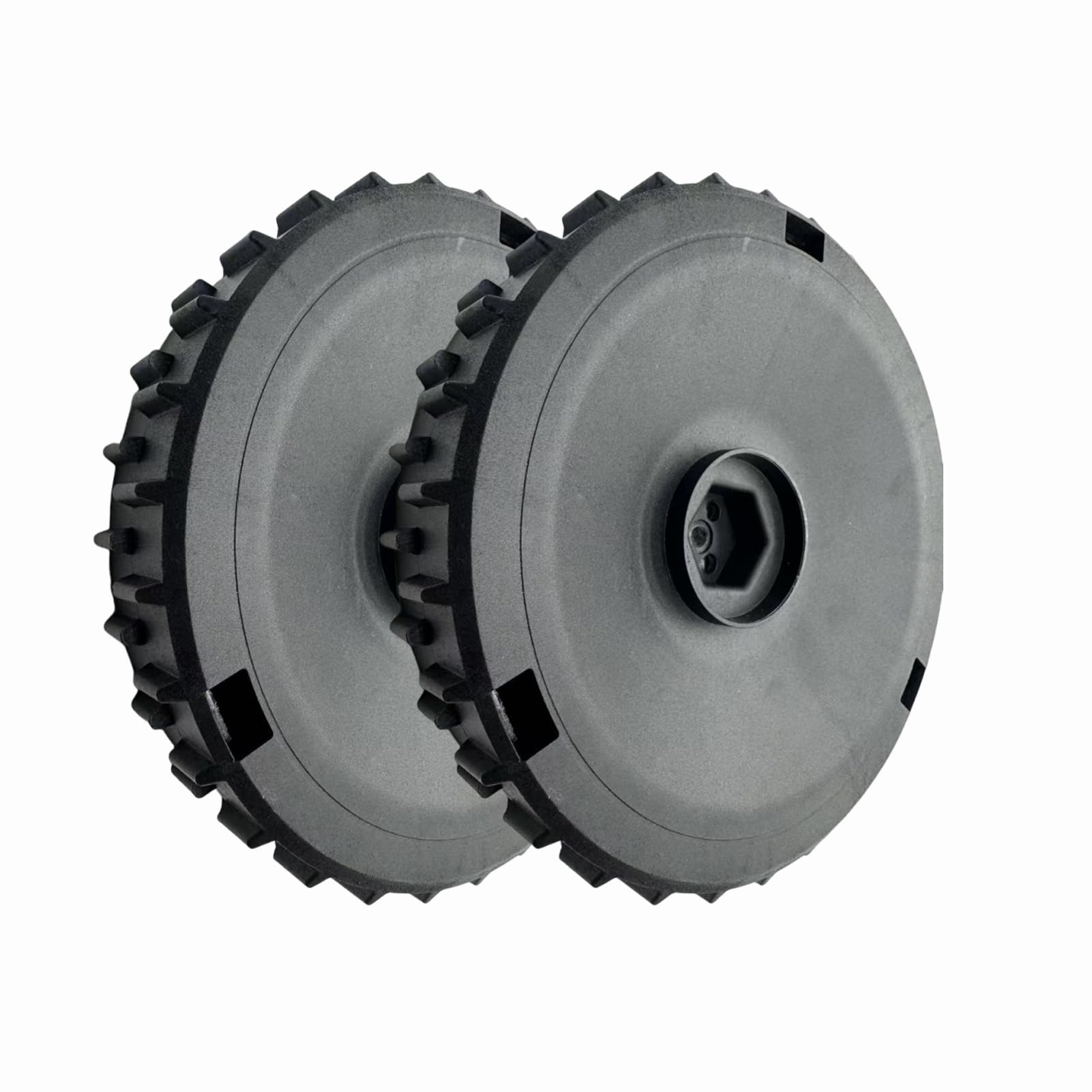 Ruedas delanteras para cortacésped Husqvarna Automower 105/305 a 2016, para 308 Gardena R38Li R40Li R45Li R50Li R70Li R80Li 574465104, paquete de 2