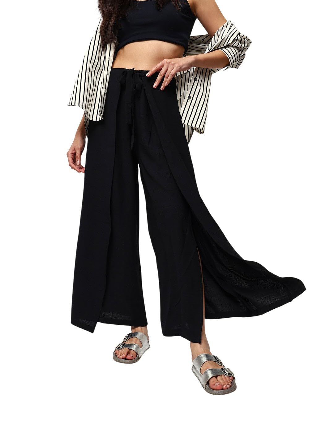ishin Pratidin Solid Trouser-picture-14