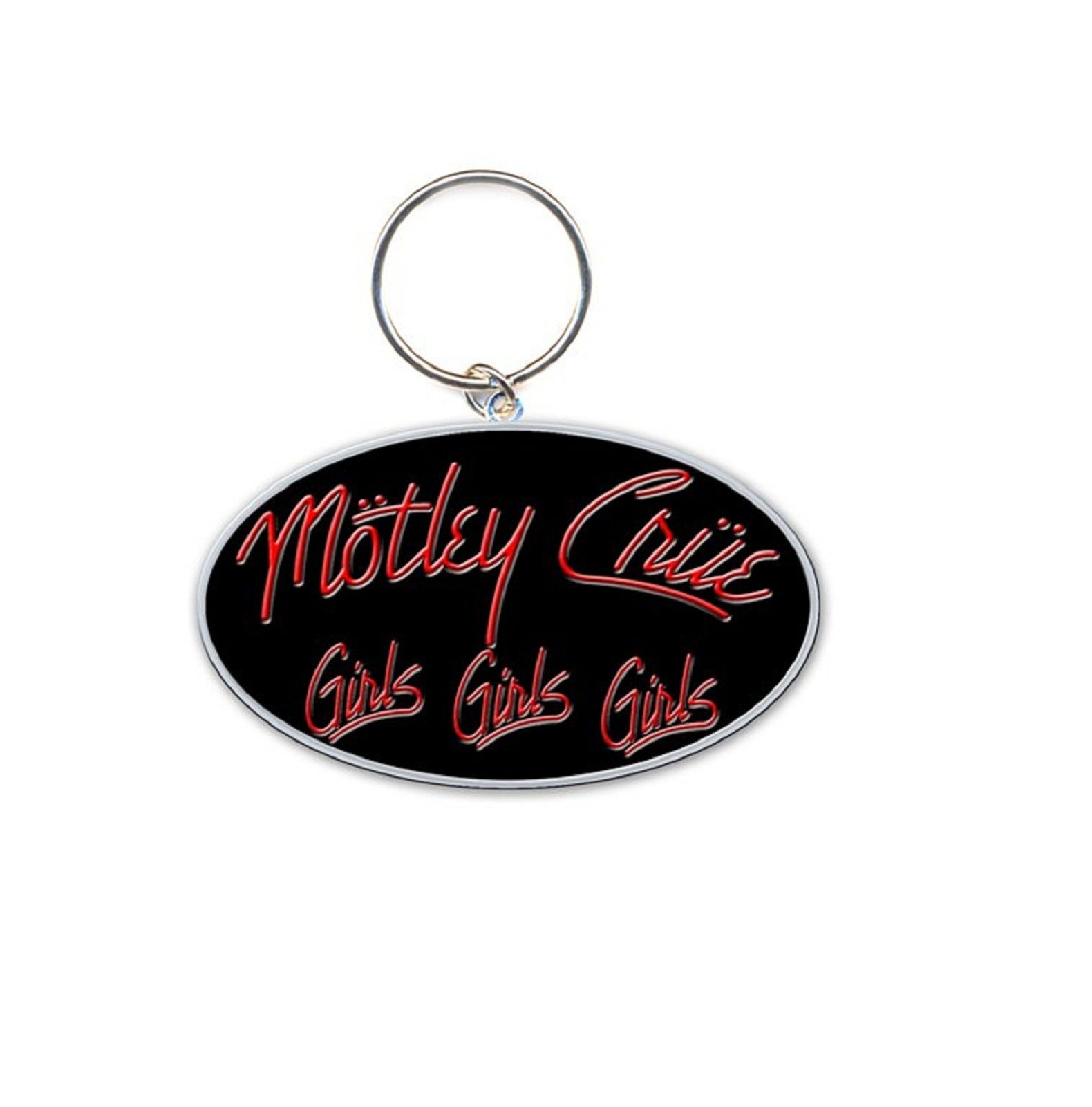 Motley Crue Girls Girls Girls Logo new Official Keychain Keyring