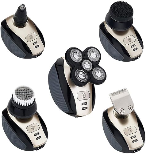 Miniatura 3 de in Shaving Head - Cabezal de afeitado de 1 cabello, máquina recargable para barba, 5 instrumentos de belleza, barbero compatible con máquina para