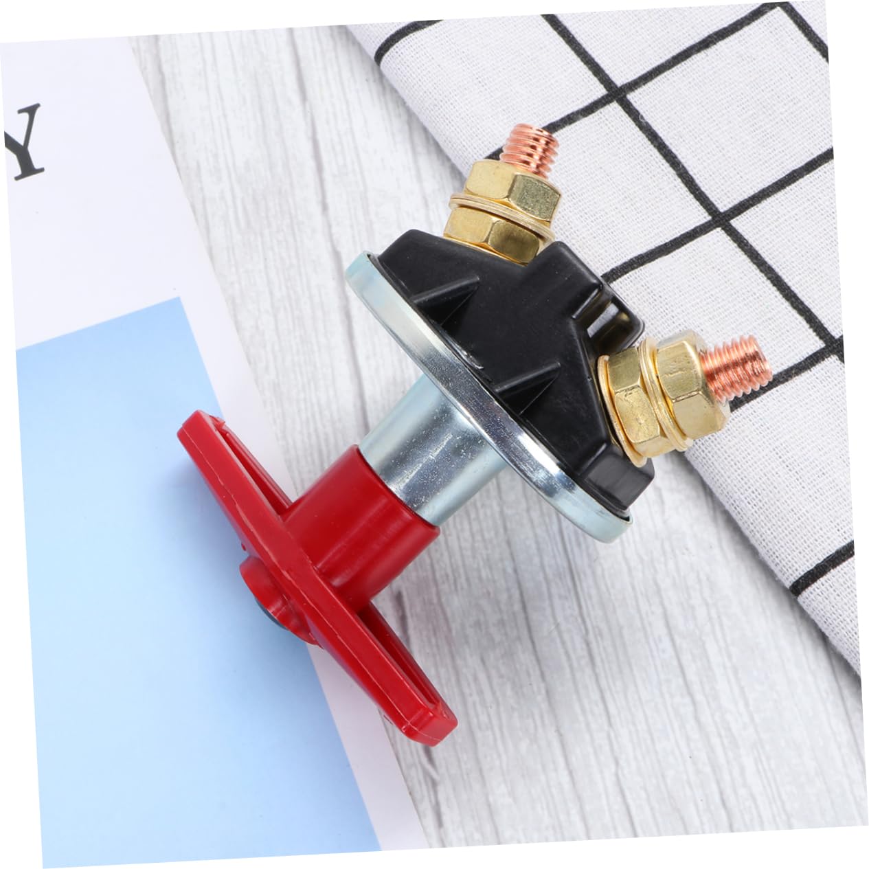 200A Battery Disconnect Isolator Switch 12V-60V for Car Rv | ABS and Metal Build, Detachable Bottom, Easy Install, for Boat Van Truck Motorcycle Use