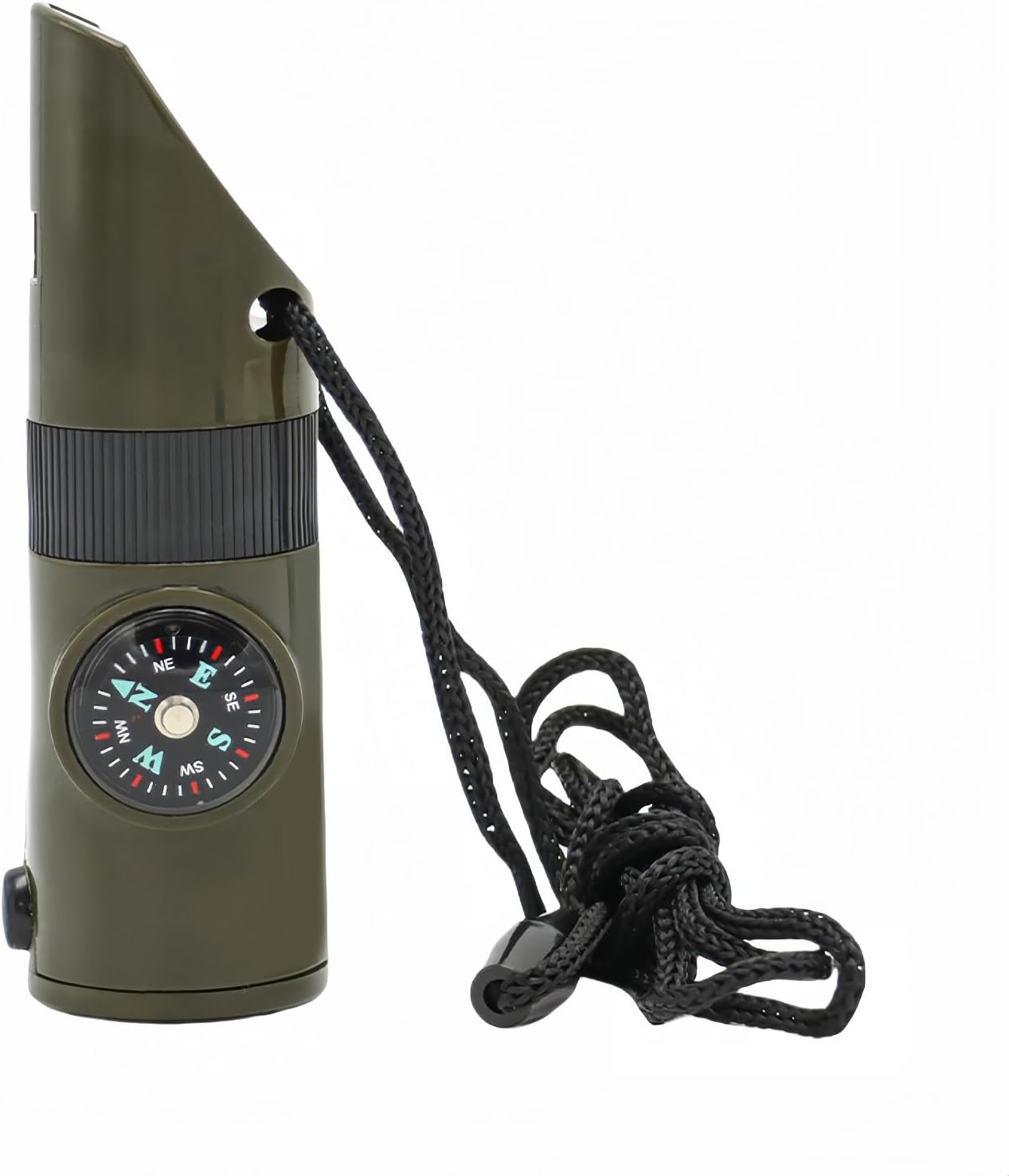 Emergency 7-in-1 Survival Whistle Kit:120dB Loud Safety Whistle with Compass,Thermometer, LED Light,Signal Mirror & Waterproof Case for Outdoor Adventures Fire Starter for Hiking/Camping/Water Safety Emergency 7-in-1 Survival Whistle Kit:120dB Loud Safety Whistle with Compass,Thermometer, LED Light,Signal Mirror & Waterproof Case for Outdoor Adventures Fire Starter for Hiking/Camping/Water Safety