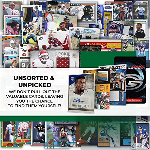 Cosmic Gaming Collections Football Card Hits Mystery Pack | 5X Autograph, Jersey or Relic Cards Guaranteed | Unsorted & Unpicked - Thumbnail 4
