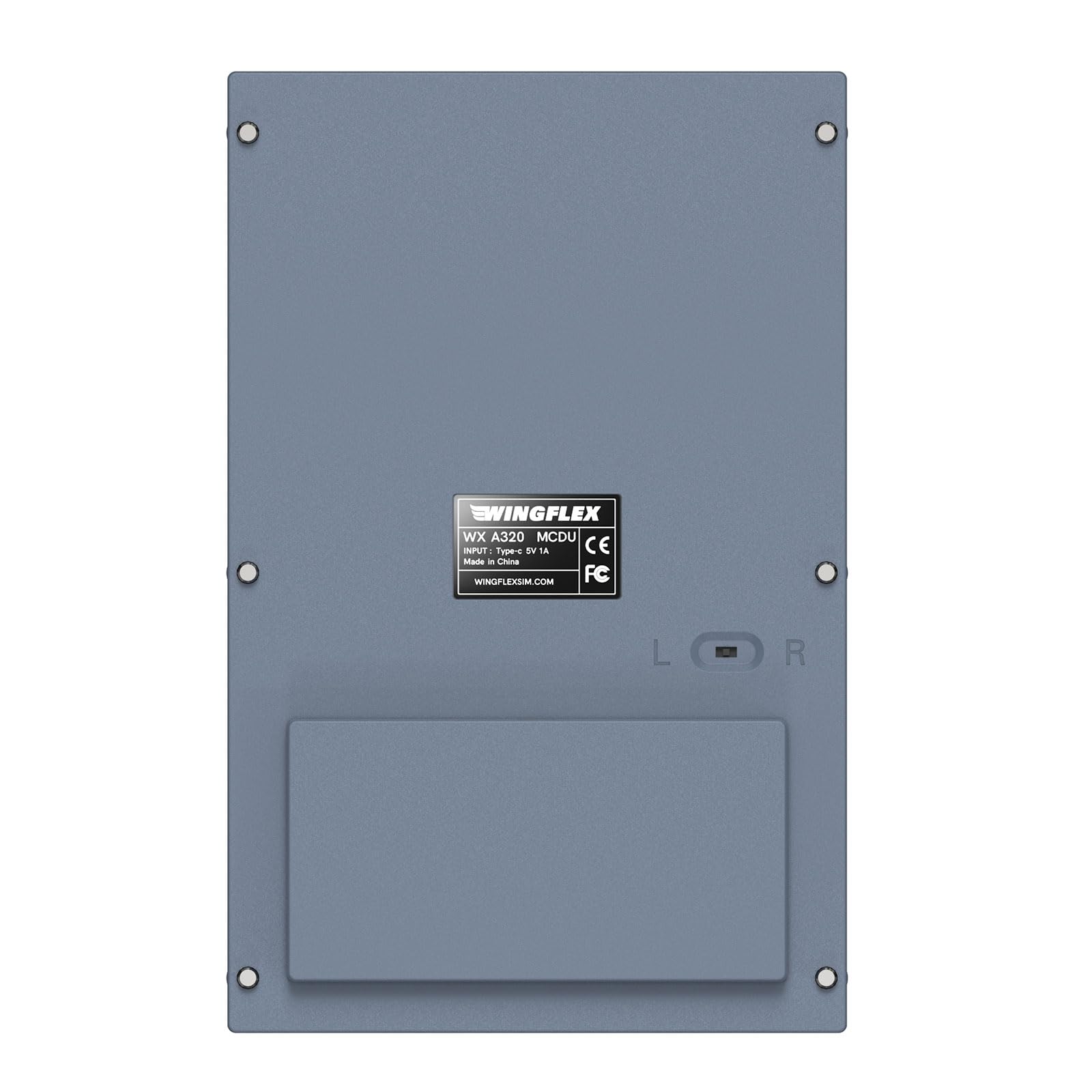 MiYee WINGFLEX A320MCDU Panneau de contrôle simulateur de vol Simulation de vol Panneau de contrôle d'itinéraire Plug and Play Caractéristiques complètes