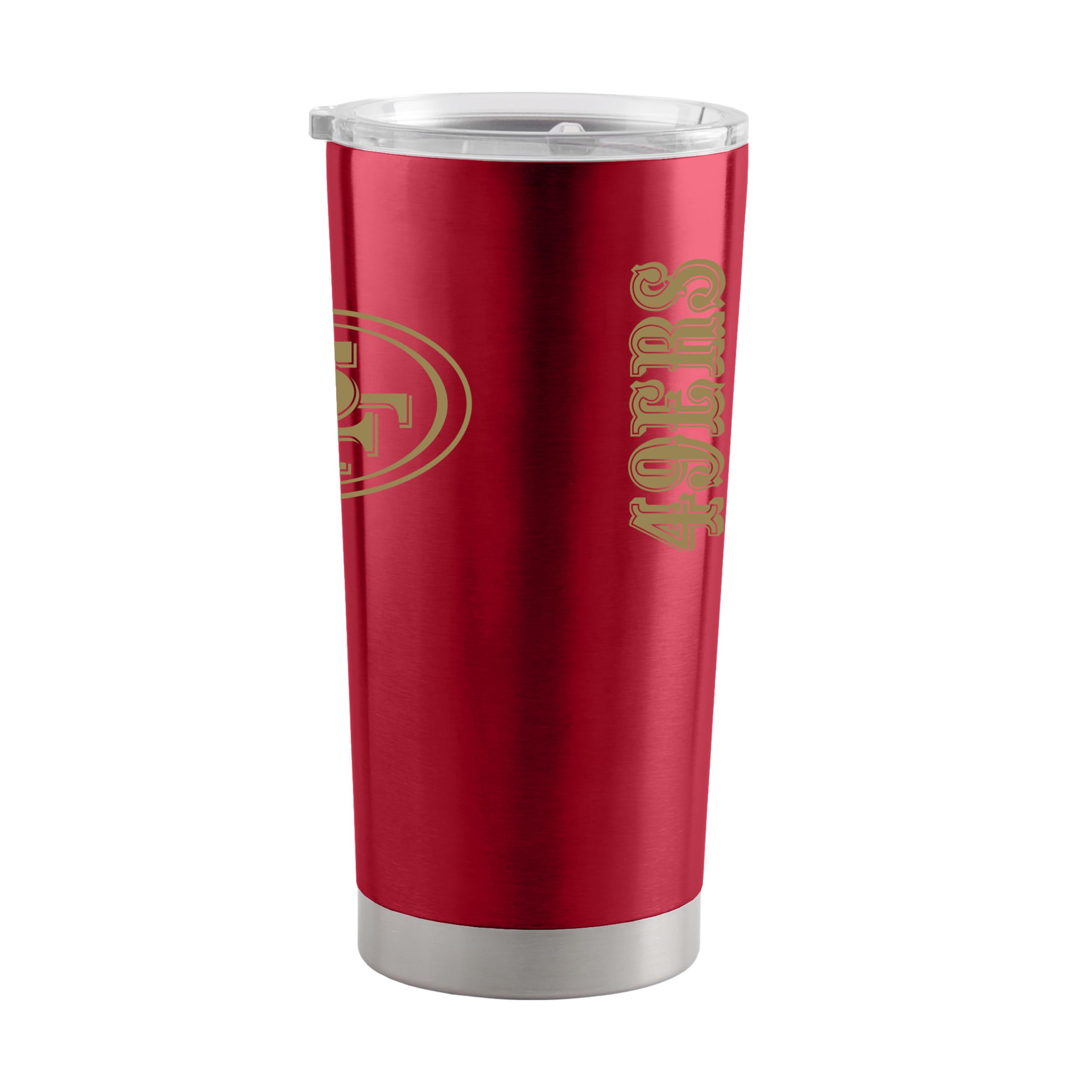 San Francisco 49ers NFL 20oz Stainless Steel Insulated Tumbler, Slider Lid