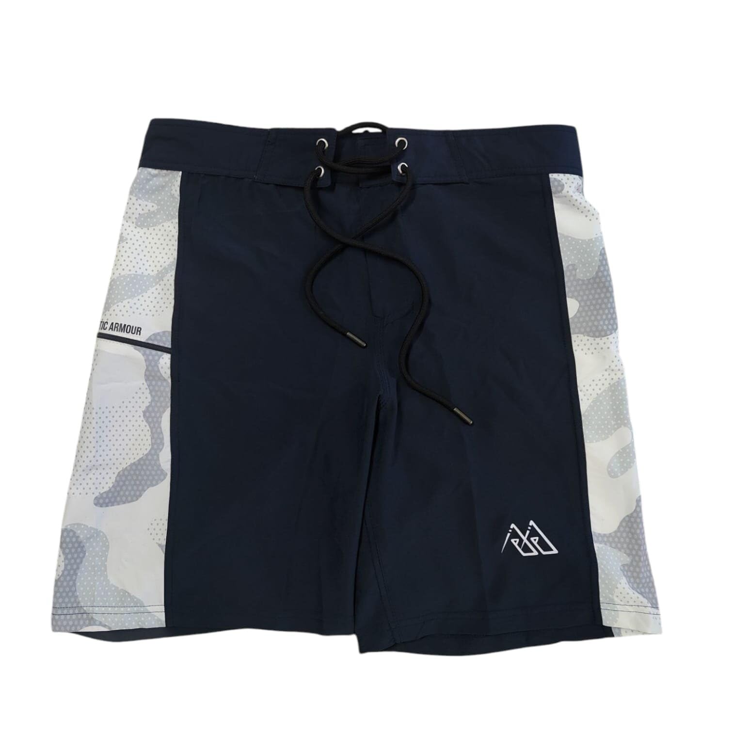 Men's Physique Legacy Board Shorts, Olympia Regular Fit Shorts, Polyester Elastane Construction, Hook Loop Fly-picture-15