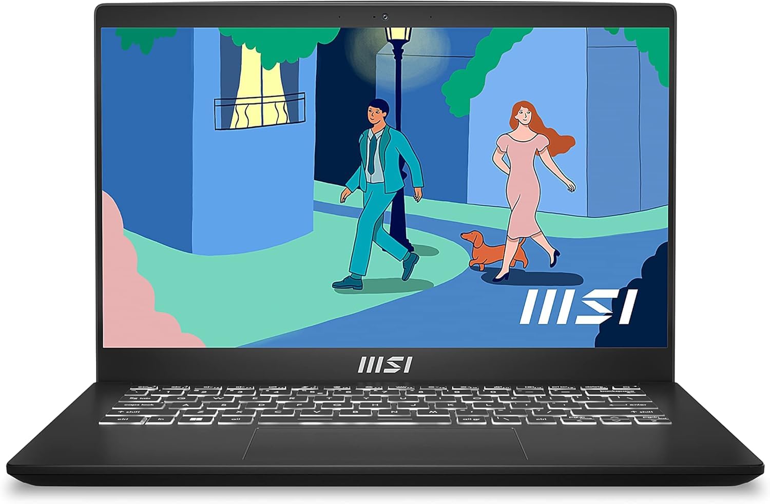 MSI Modern 14, Intel 13th Gen. Core i3 1315U,14” Inch (36CM) FHD 60Hz Thin & Light Business Laptop (8GB/512GB NVMe SSD/Windows 11 Home/Intel UHD/Classic Black/1.4Kg), C13M-1465IN-image-5