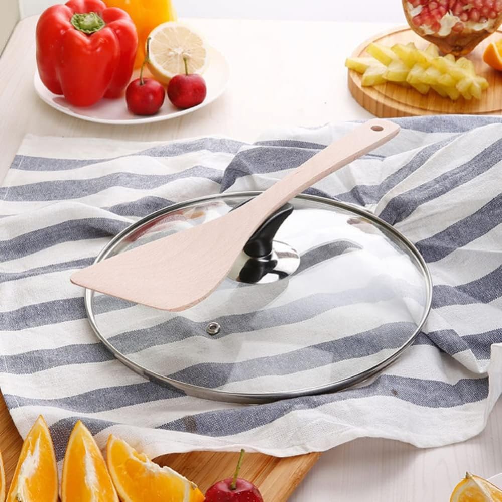 Utensili da cucina in silicone, coperchio universale per pentole in vetro, coperchio per padella, coperchio di ricambio lavabile in lavastoviglie, con pomello per poggiamestolo, 36 cm