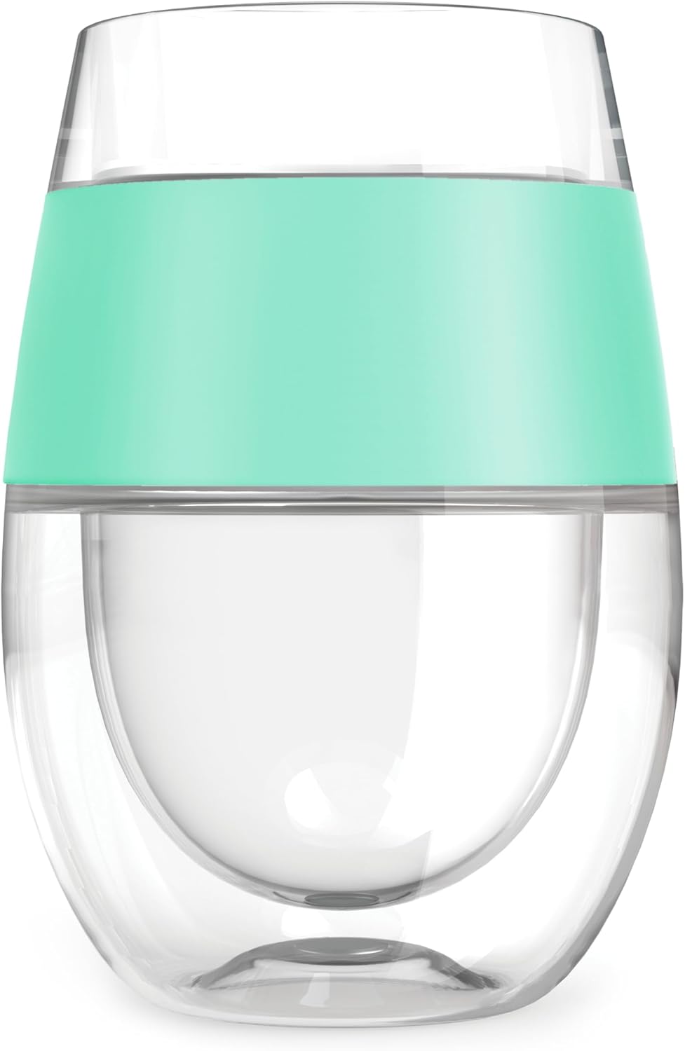 Host Wine Freeze Cooling Cups, Plastic Wine Glasses for Red and White Wines, Double Wall Insulated Freezable Drink Chilling Tumbler, Champagne Gifts for Women, 8.5 oz, Set of 4, Assorted Colors - Image 11