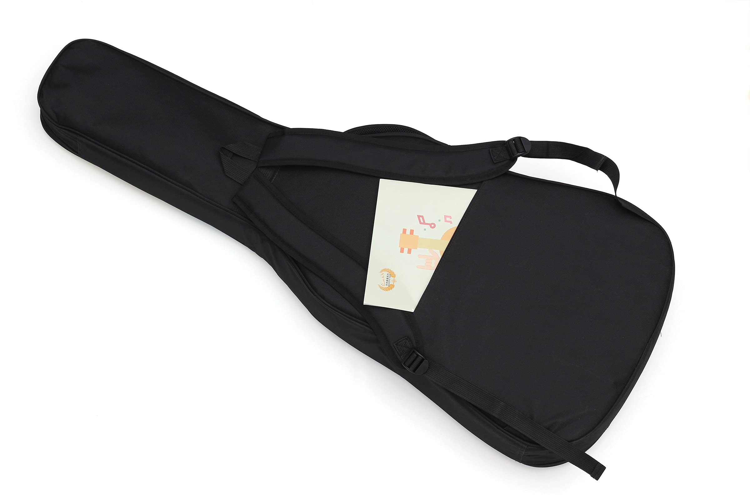 TOPCHANCES 38 39 40 41 Inch Acoustic Guitar Waterproof Thicken Padded Bag Advanced Guitar Case With Double Strap And Outer Pockets