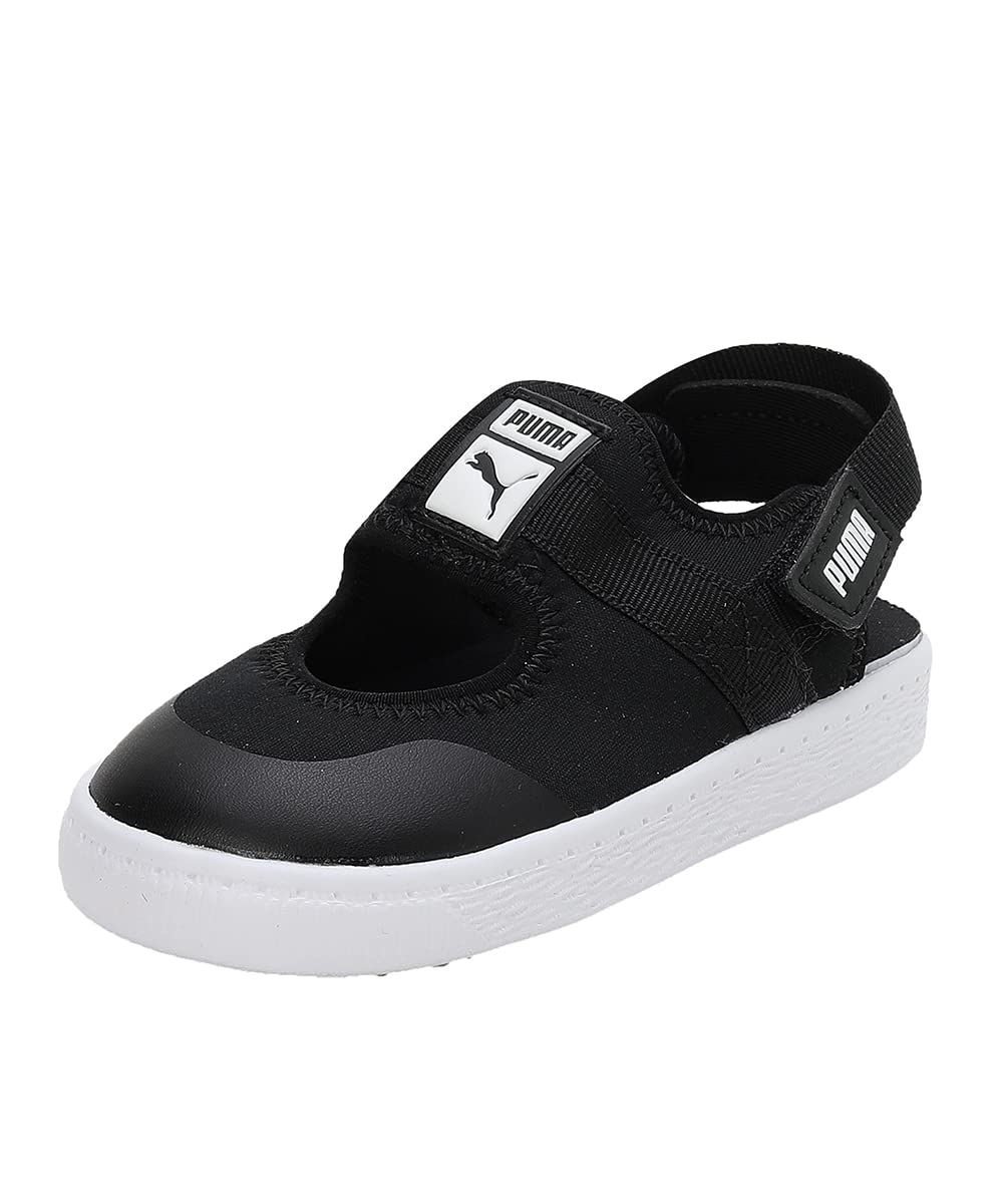 Puma Unisex-Baby Light-Flex Summer Infant Black-White Sandal - 9UK (38319201) (B0BCJND9R3) Amazon Price History, Amazon Price Tracker