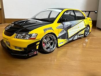 ラジコン　ボディ　1/10 ランエボⅨ 1/10ラジコンボディー ランエボ9 新品未使用クリアボディー