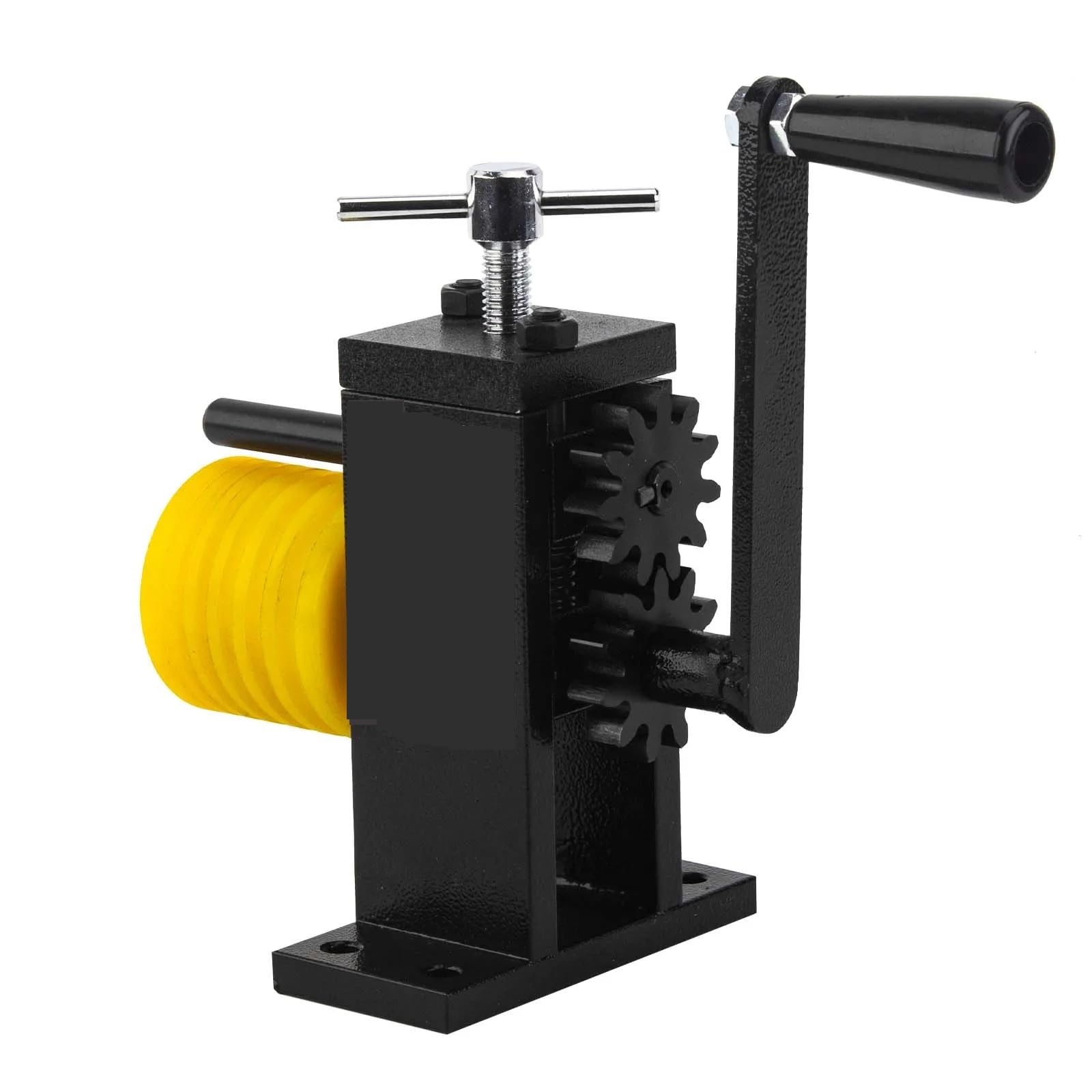 Giętarka do pierścieni Prasa Do Robienia Biżuterii Ręcznie Łukowatej Plastikowa Stalowa Rolka Gięcia Pierścień Bransoletka Kolczyków Bender,do pierścionków DIY, gięcie metali(Plastic-Roller)