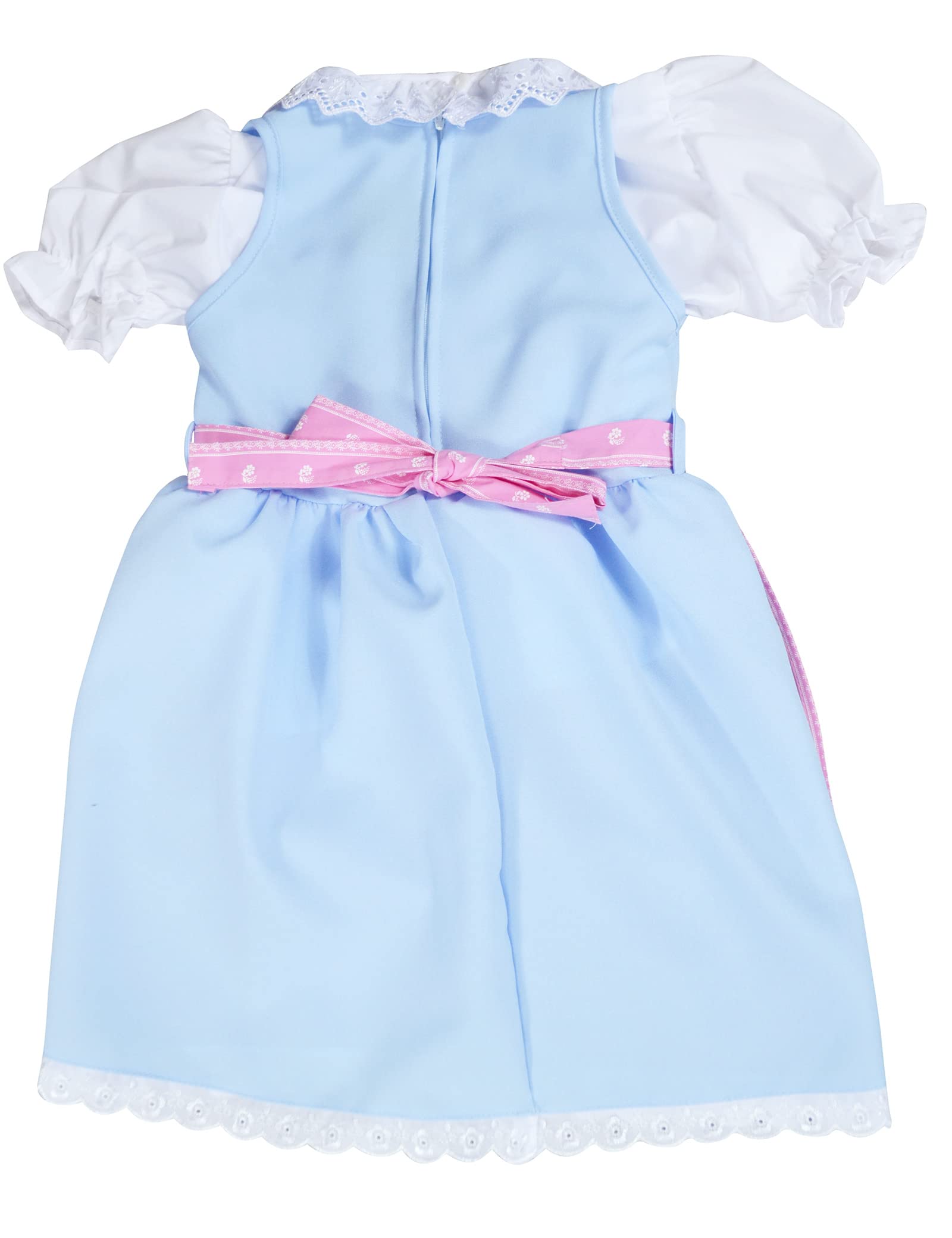 Schrammel Kinderdirndl Schürze mit Blumenrankerl Kinder Dirndl für Festtag