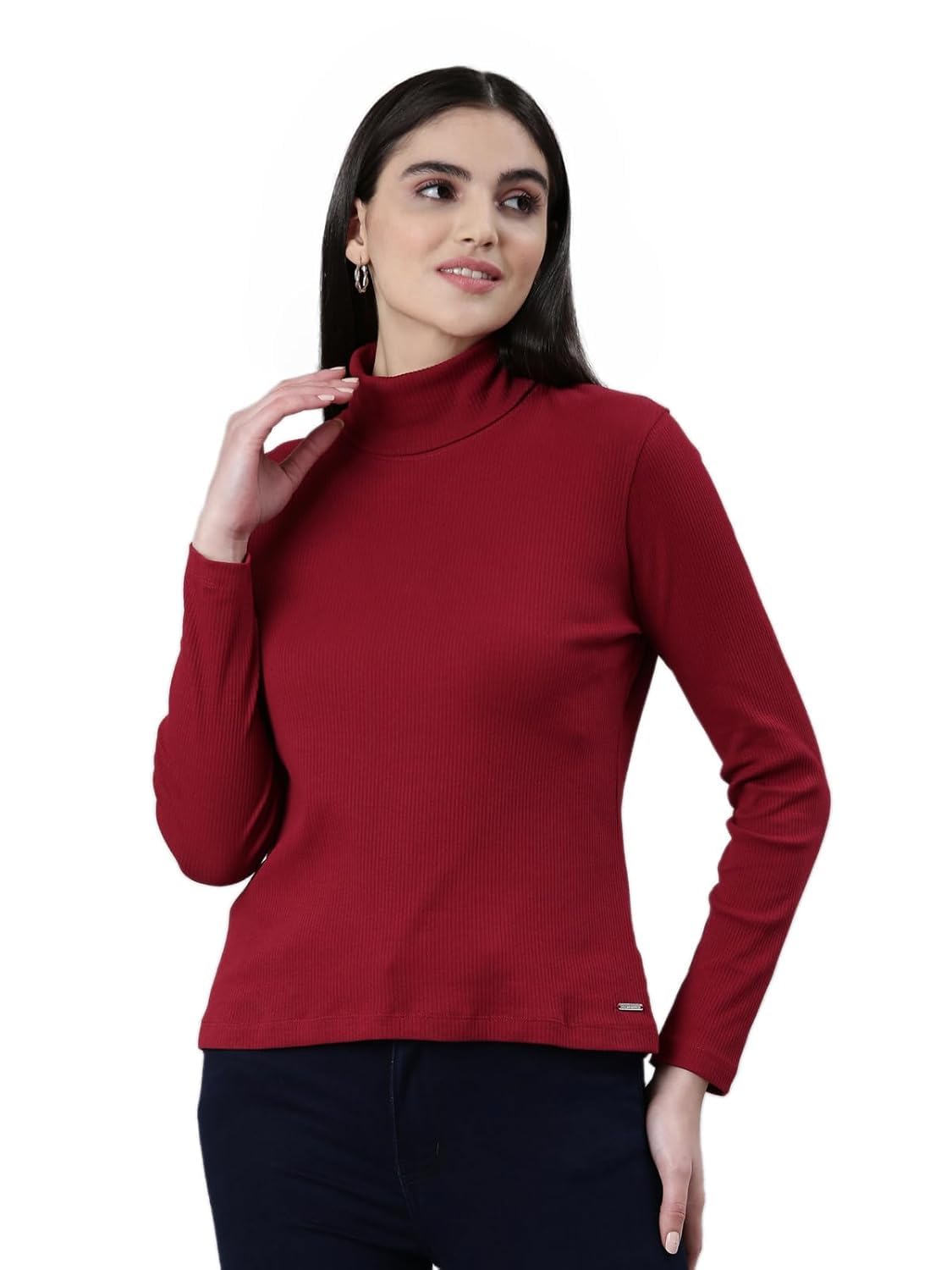 garima knitwear high Neck for Women. from Classic Neutrals to Bold Colors, has The Perfect Pieces to Layer up in Style and Beat The Cold Weather Blues.-picture-51