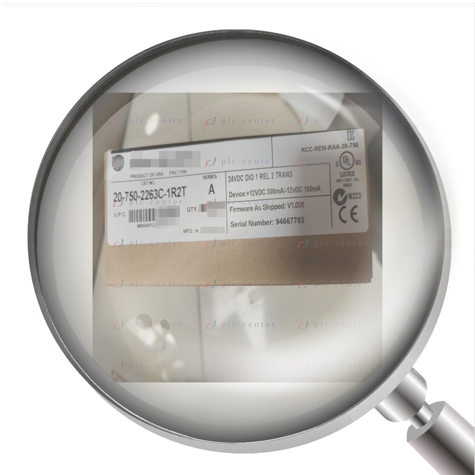 New in Box 20-750-2263C-1R2T 20-750-2263C-1R2T for Ship